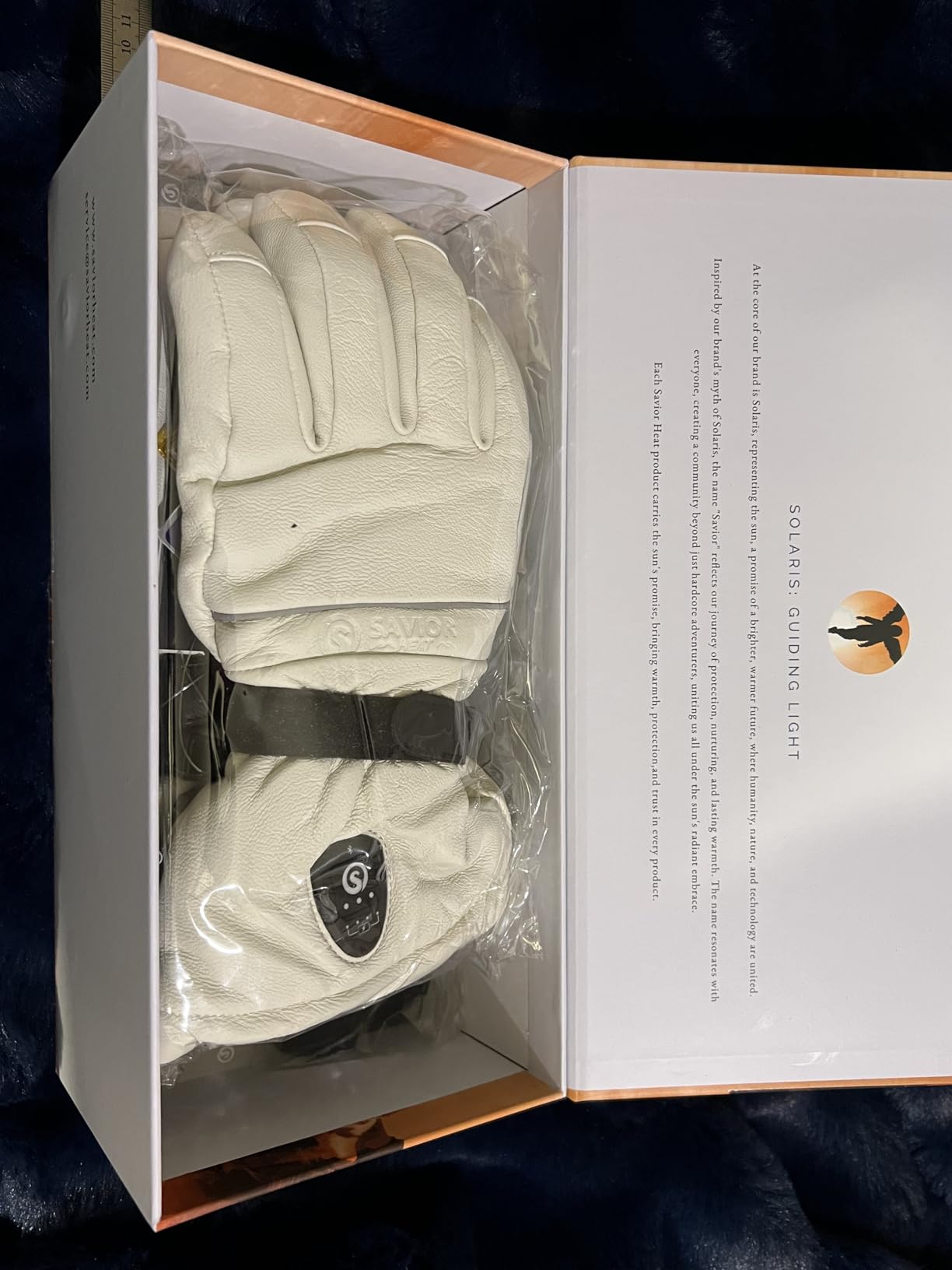 SAVIOR HEAT Heated Gloves for Men Women, EH 8 Pro Electric Leather Ski Gloves for Extreme Cold -5°F, Aero-Grade Aerogel 3M Insulation, 3000mAh Rechargeable Battery Waterproof for Skiers customer photo 2