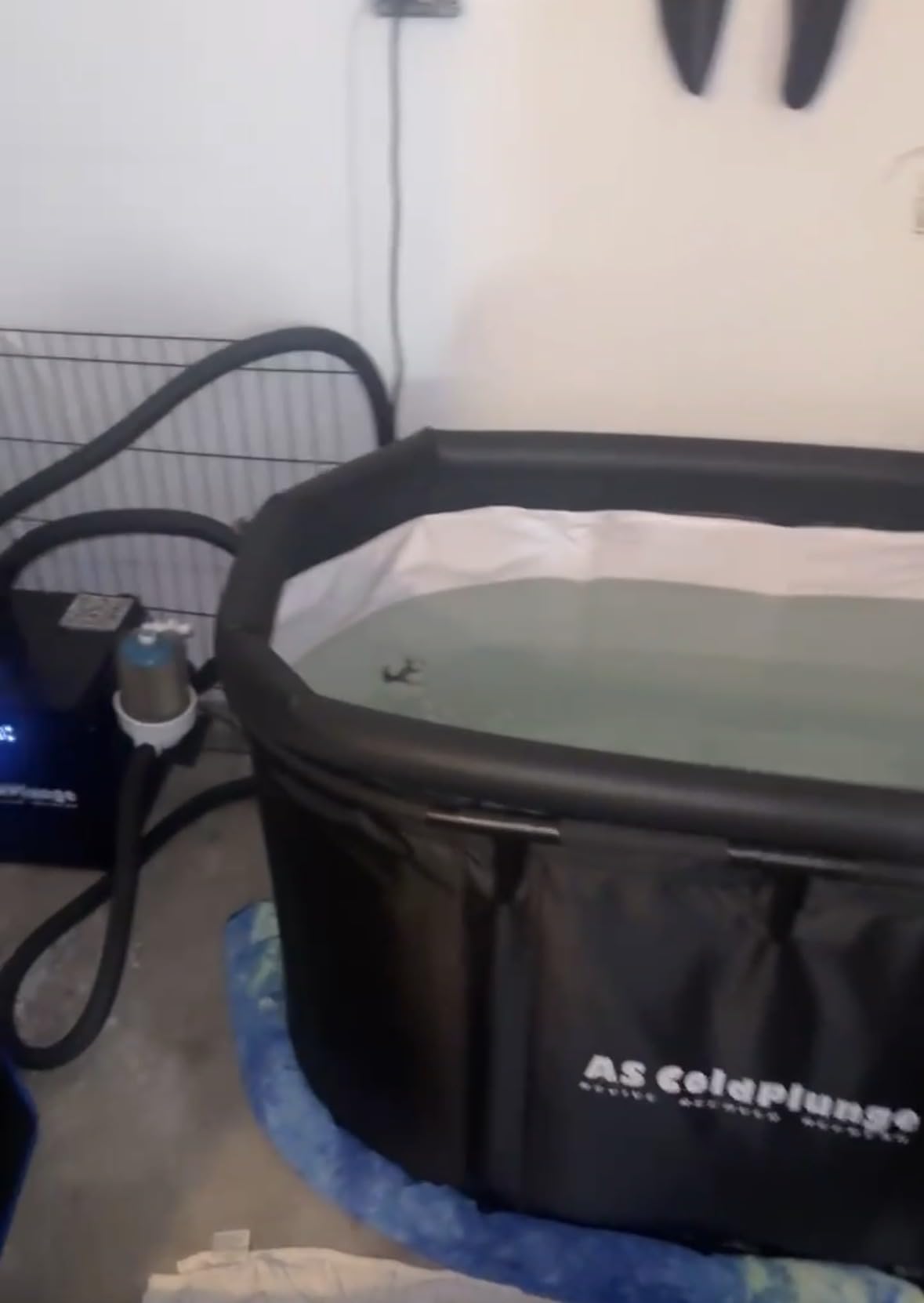 AS ColdPlunge Ice Bath Chiller & Cold Plunge Tub Kit, 1/3HP Cold Plunge Chiller with External Pump & Filter, XXL 148Gal Upgraded Ice Pod, Cold Plunge Tub with Water Chiller for Cold Therapy Recovery customer photo 1