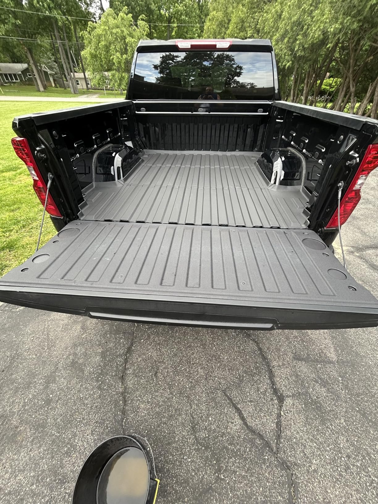 Truck Bed Mat for 2019-2026 Chevy Silverado 1500 & GMC Sierra 1500 (Only Fit 5.8FT Bed), All Weather Protection Rubber Truck Bed Liner Accessories customer photo 1