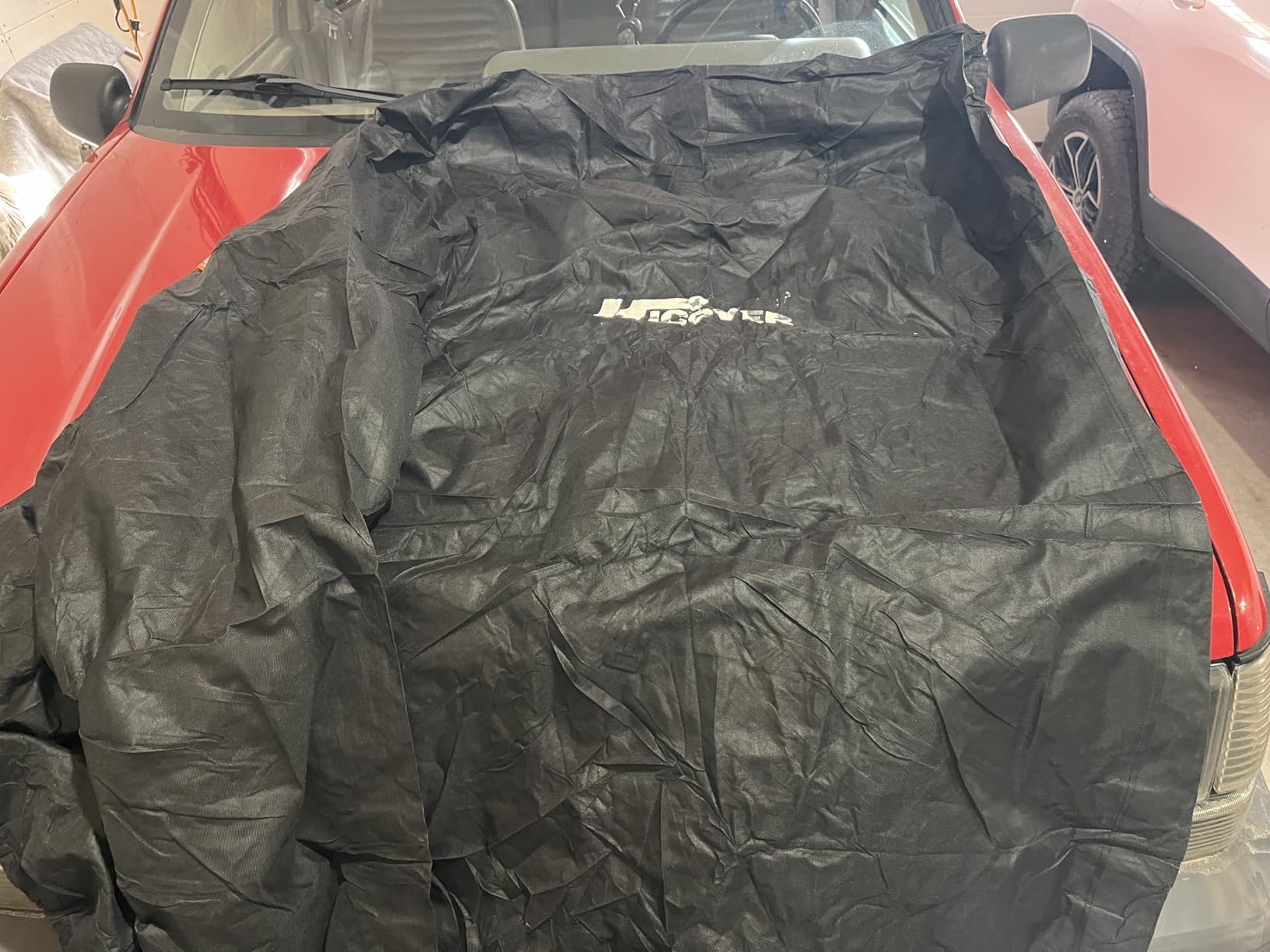Snow Blower Cover - 1200D Snowblower Covers Heavy Duty Waterproof Zipper Reflective Strips Universal Fit for EGO, Honda, Ryobi, Cub Cadet, Ariens, Troy Bilt, Snow Joe, Toro and PowerSmart customer photo 2
