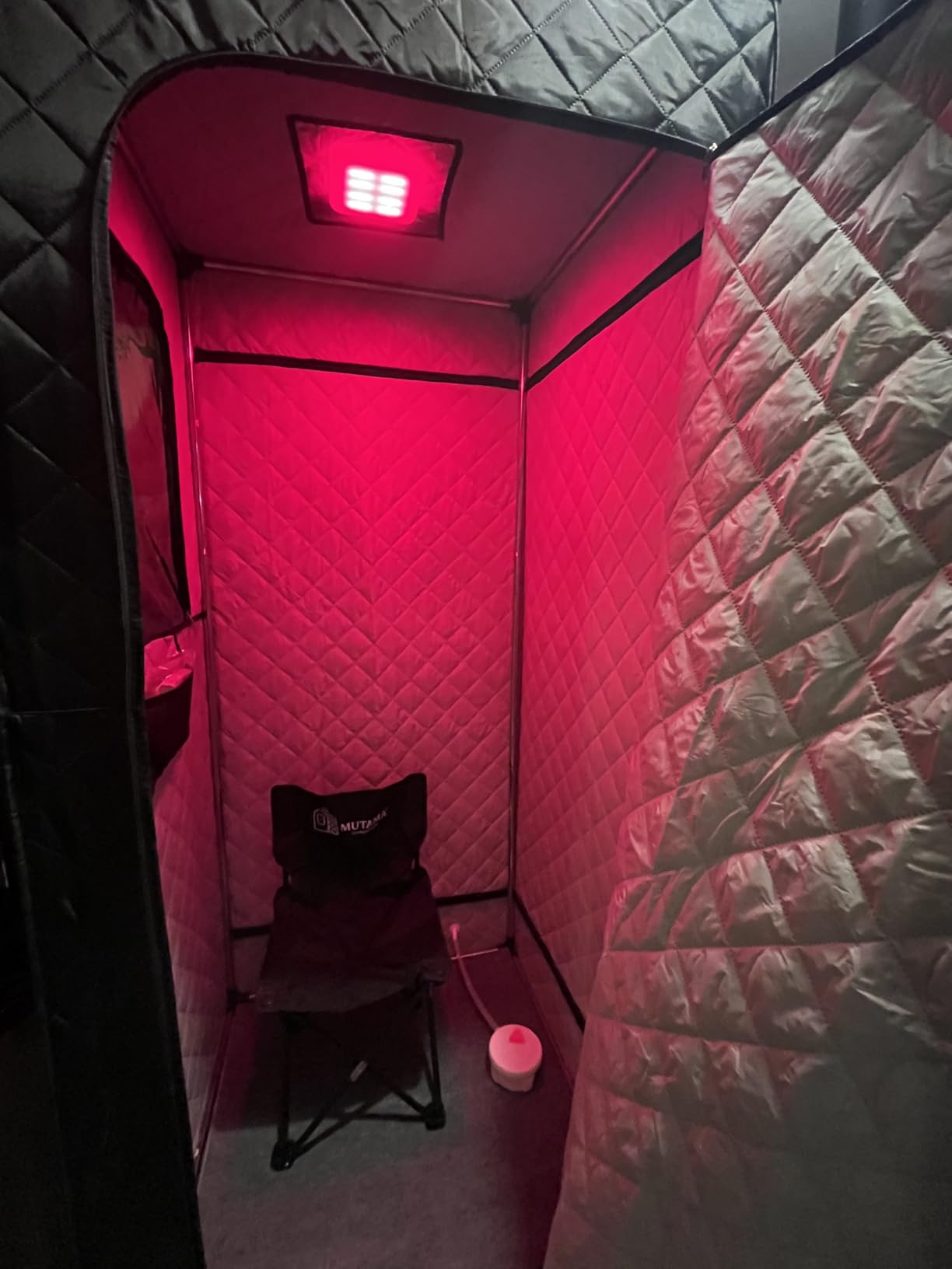 Sauna Box, 3L Portable Steam Sauna Tent for Home & Indoor Use, 1400w Personal Sauna Pod, Remote Control, Folding Chair, 15 Levels, 99-Min Timer,32