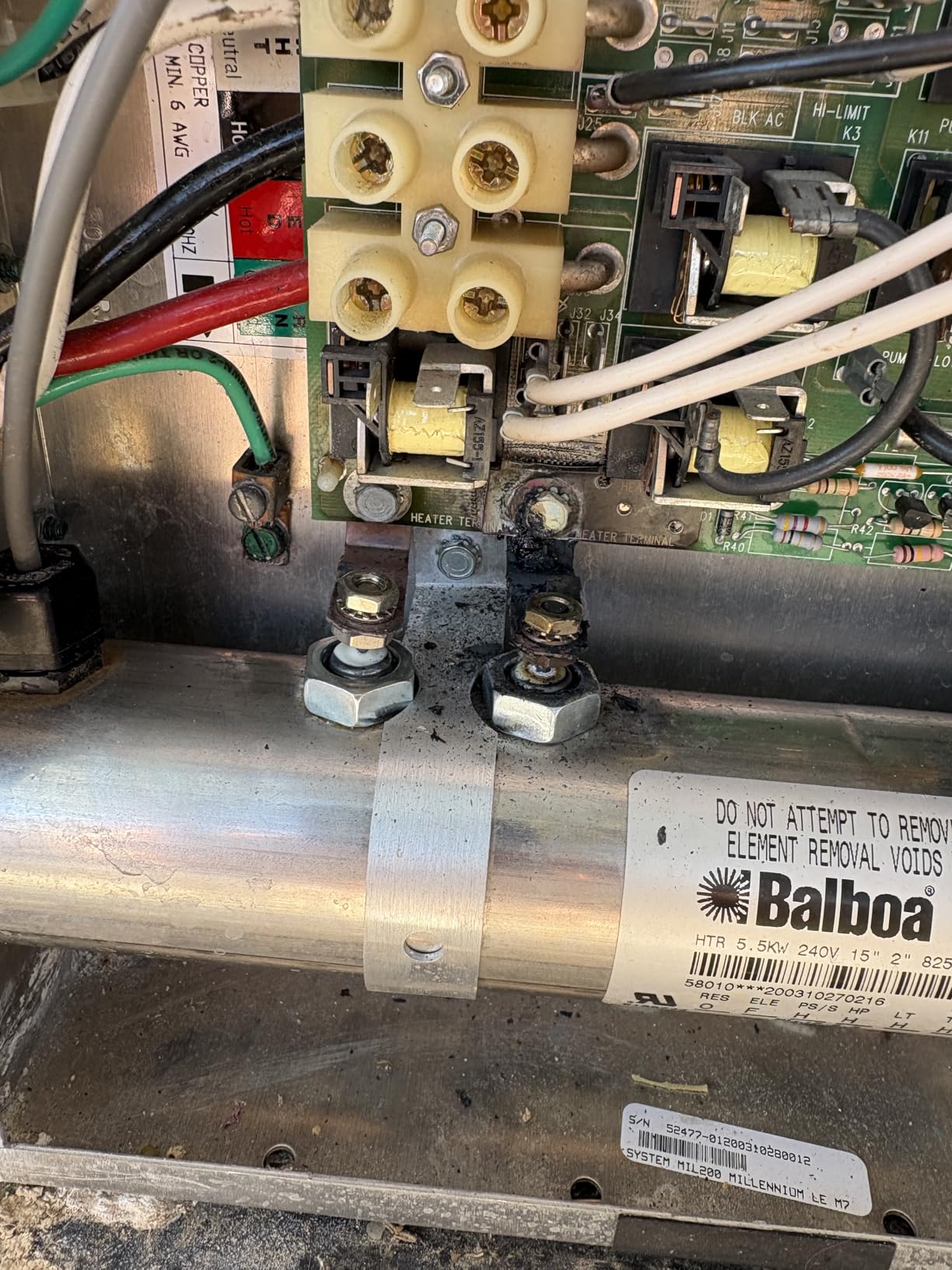 4KW 240V Hot Tub Heater Element for Balboa Spa Heater Element, Titanium Flo-Thru Hot Tub Heater Element (10 Inch) (4KW) customer photo 2