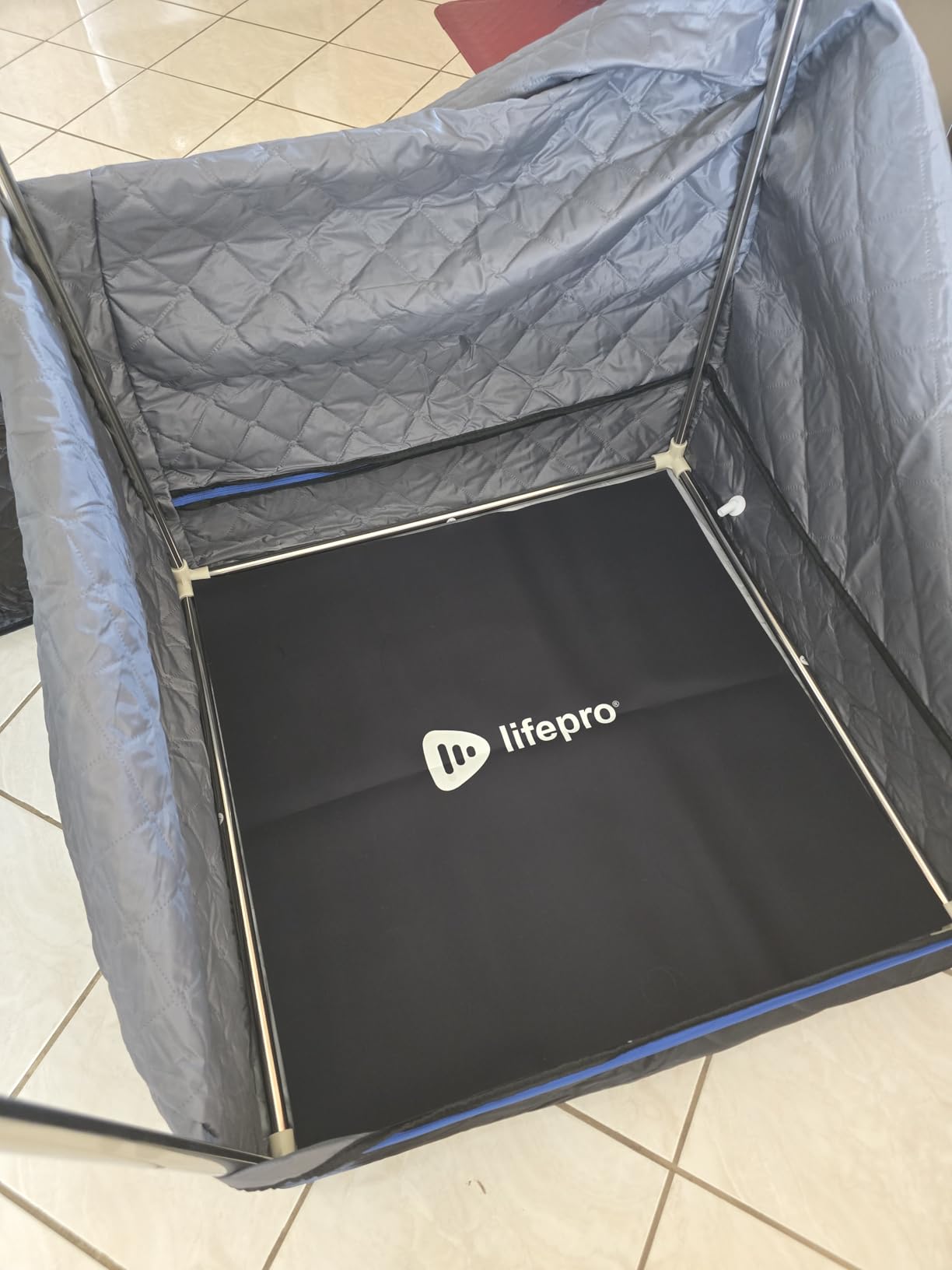 LifePro Revivify Deluxe Portable Sauna for Home with Red Light Therapy - Easy-to-Use Portable Infrared Sauna for Home - 2.6L Steamer & 6 Essential Oils customer photo 2