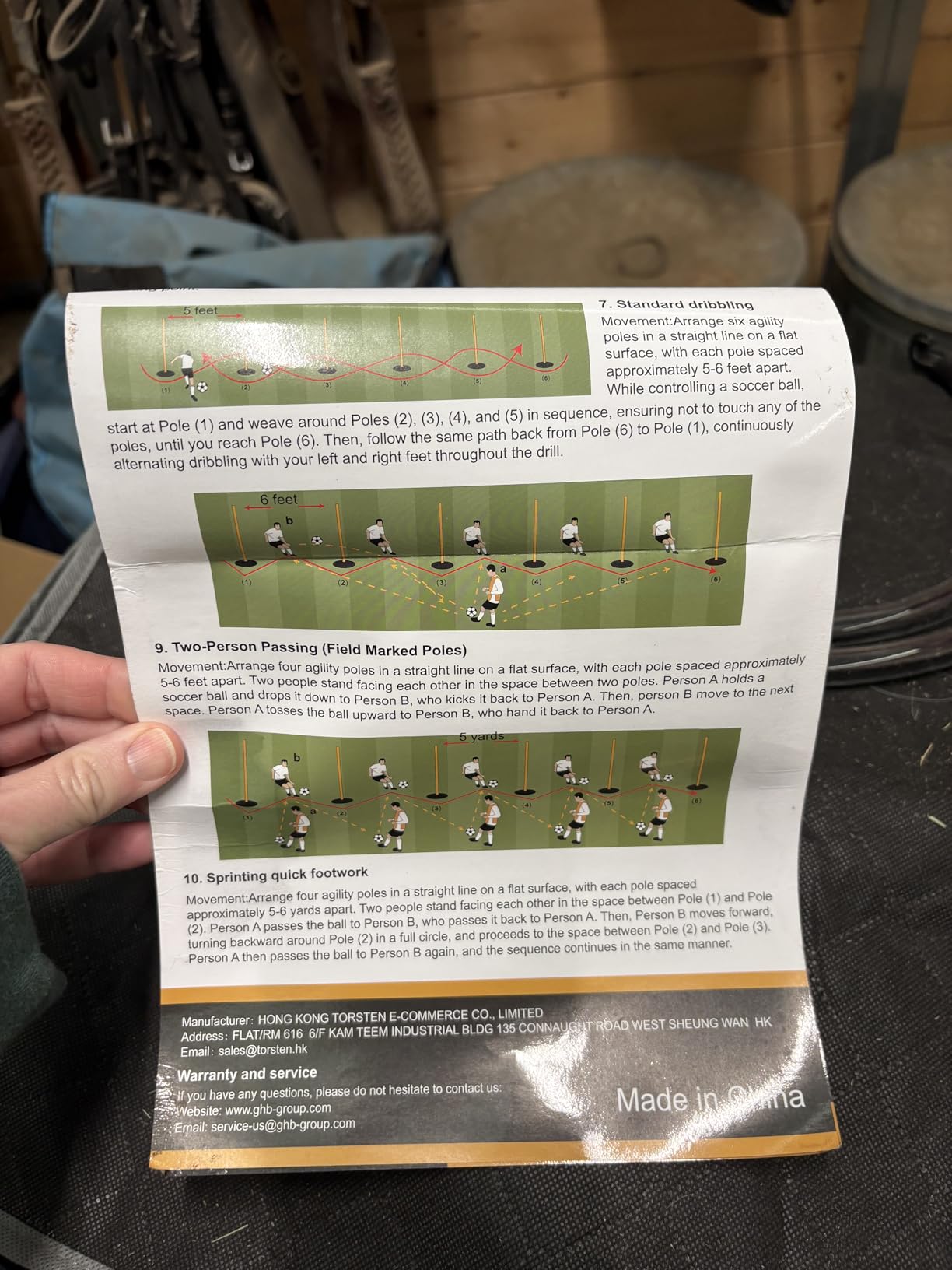 Agility Poles 4 Pack 50