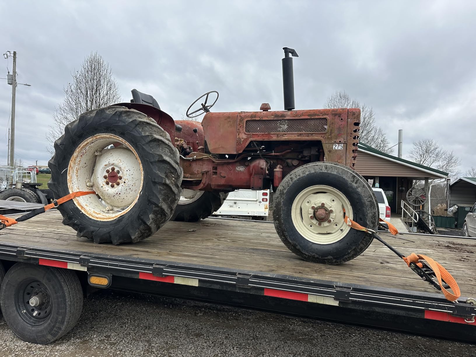 VEVOR Wheel Chock Tie-Down Kit, Fixed Trailer Tie Down Strap, Car Tie Down Kit with S-Hook, Break Strength 1649 lbs & Working Load 550 lbs Motorcycle System for Trailers, Boats, Snowmobiles customer photo 2