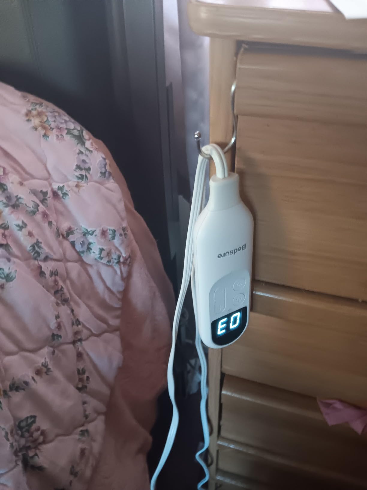 Bedsure Electric Blanket Full Size with Preheat Function - Soft Flannel Heated Blanket Full, Fast Heating with 6 Time Settings (Up to 10H) & 6 Heat Settings, Gifts for Grandma (72x84 inches, Grey) customer photo 2