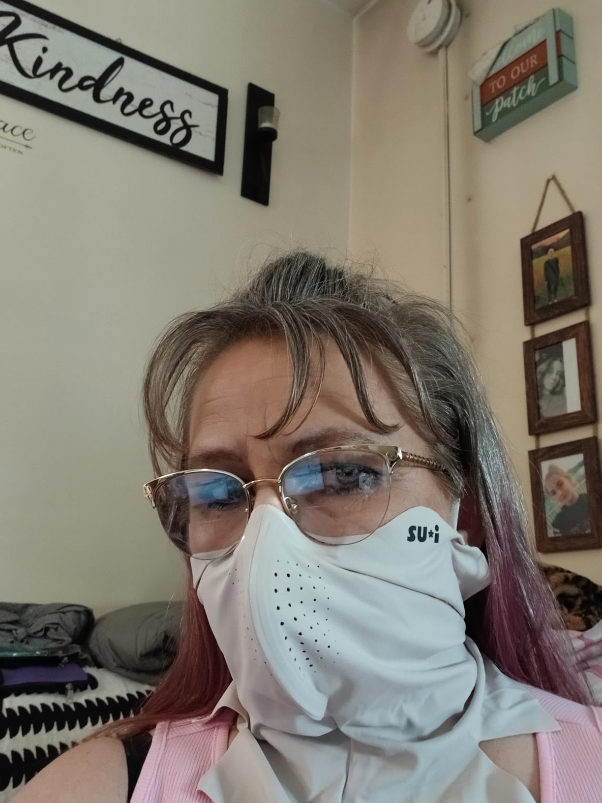 KOREA X-Series X3 Flex Basic Aqua-X UV Cooling Balaclava Mask with Nose Wire, Golf Running Outdoor Sports customer photo 2