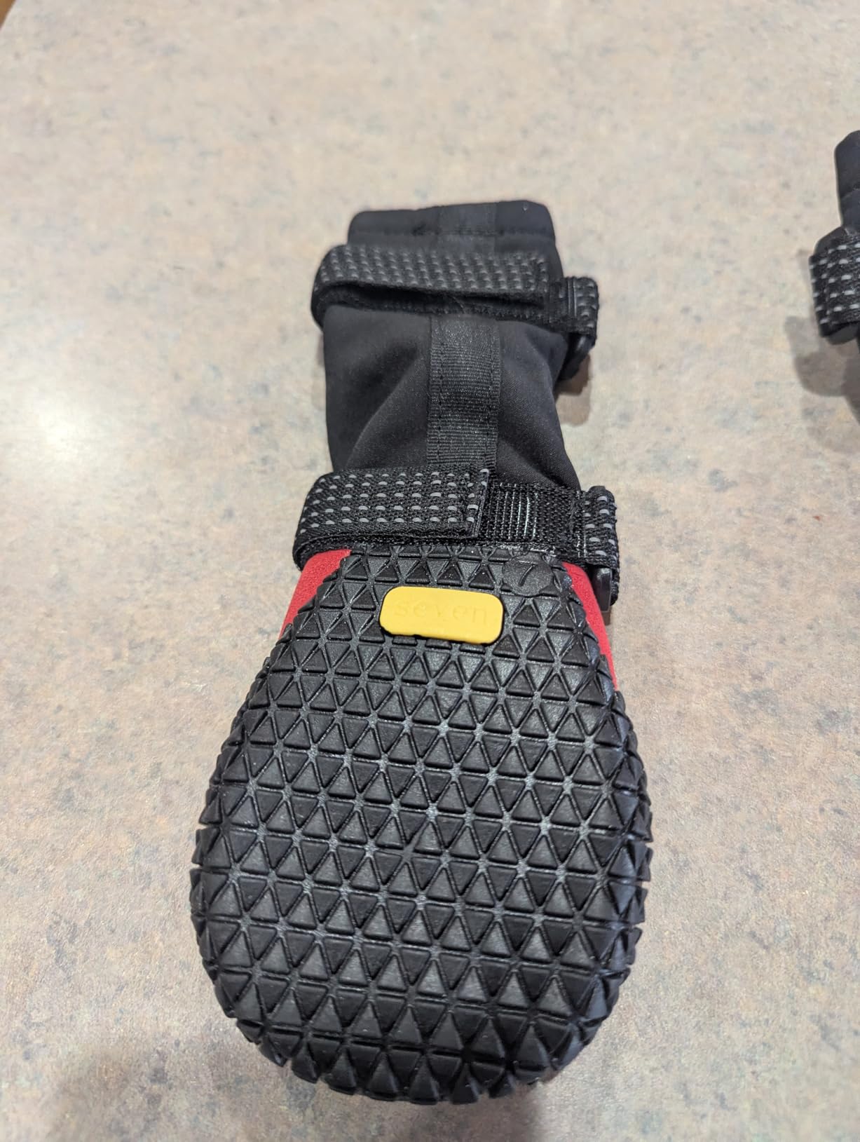 Dog Boots for Snow & Hiking, Waterproof High Top Protectors with Adjustable Reflective Straps, Anti-Slip Paw Protection Shoes for Mud and Hot Pavement customer photo 1