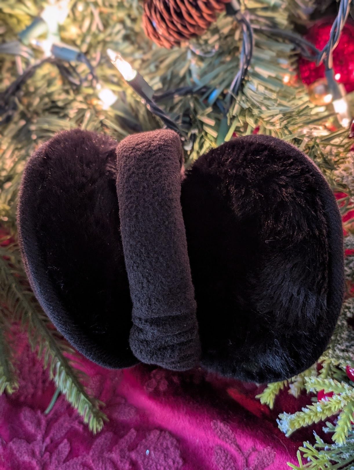 Winter Men Ear muffs Adjustable Unisex Earmuffs Big Size Warm Foldable Thick Fleece Women Ear Warmers for Cold Outdoor customer photo 1