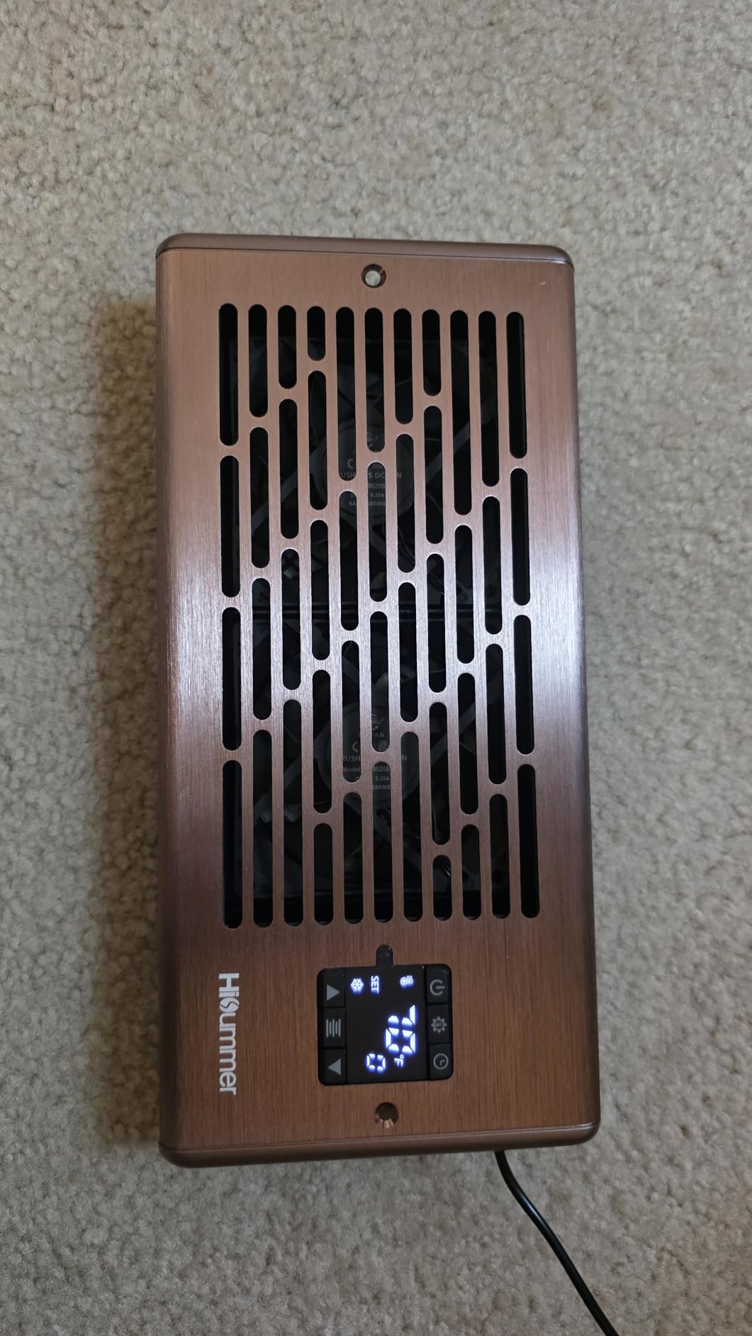 Hisummer Register Booster Fan for 4