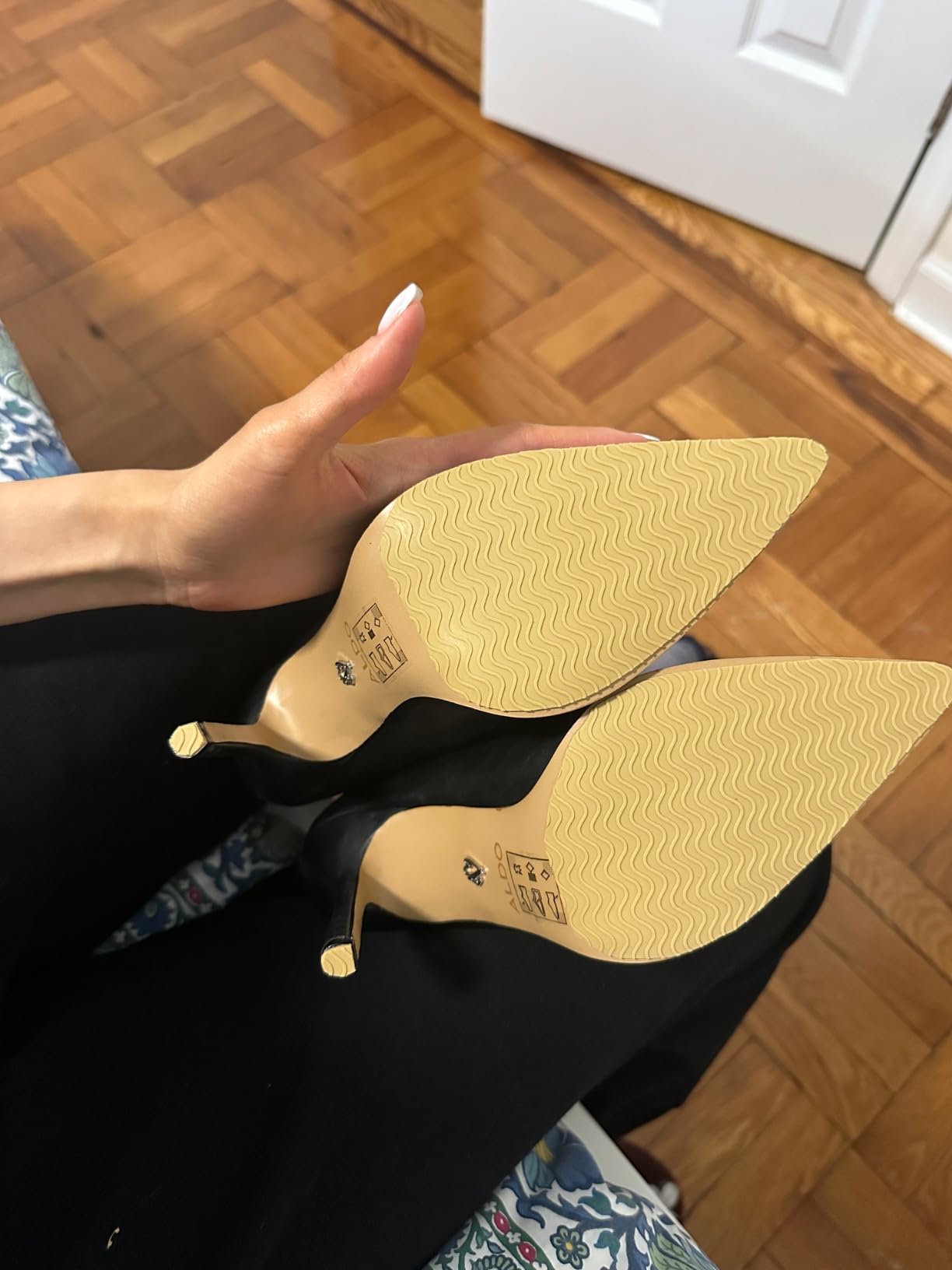 Non Slip Pads for Heels, Anti Slip Grip Inserts for Women's Dress Shoes, Pumps & Stilettos | Invisible Traction Stickers & Sole Protectors for Toe Soles | Shoe Grips for Bottom of Shoes customer photo 2