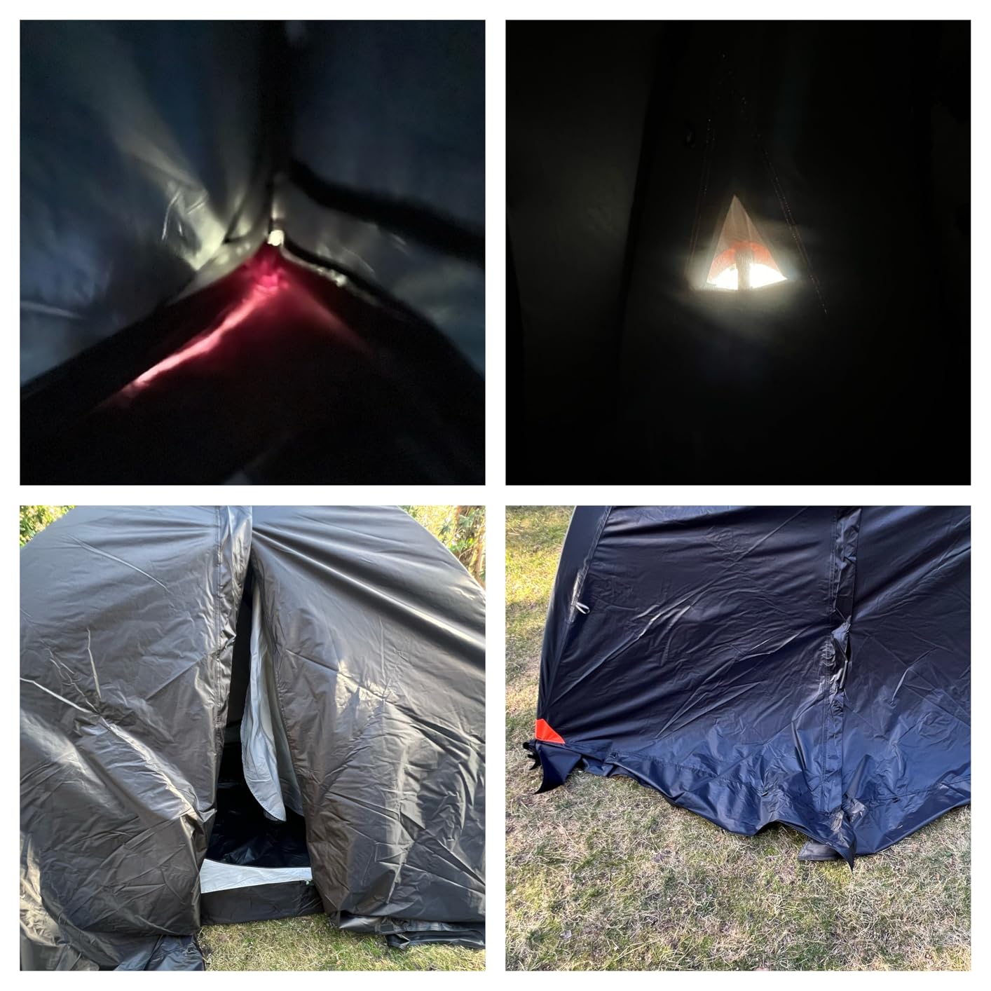 GEERTOP 2 Person 4 Season Blackout Camping Tent - Sleep in Darkroom, Waterproof Rainfly, Snow Skirt, Lightweight Aluminum Pole, Easy Setup for Hiking, Mountaineering, Family Camp customer photo 1