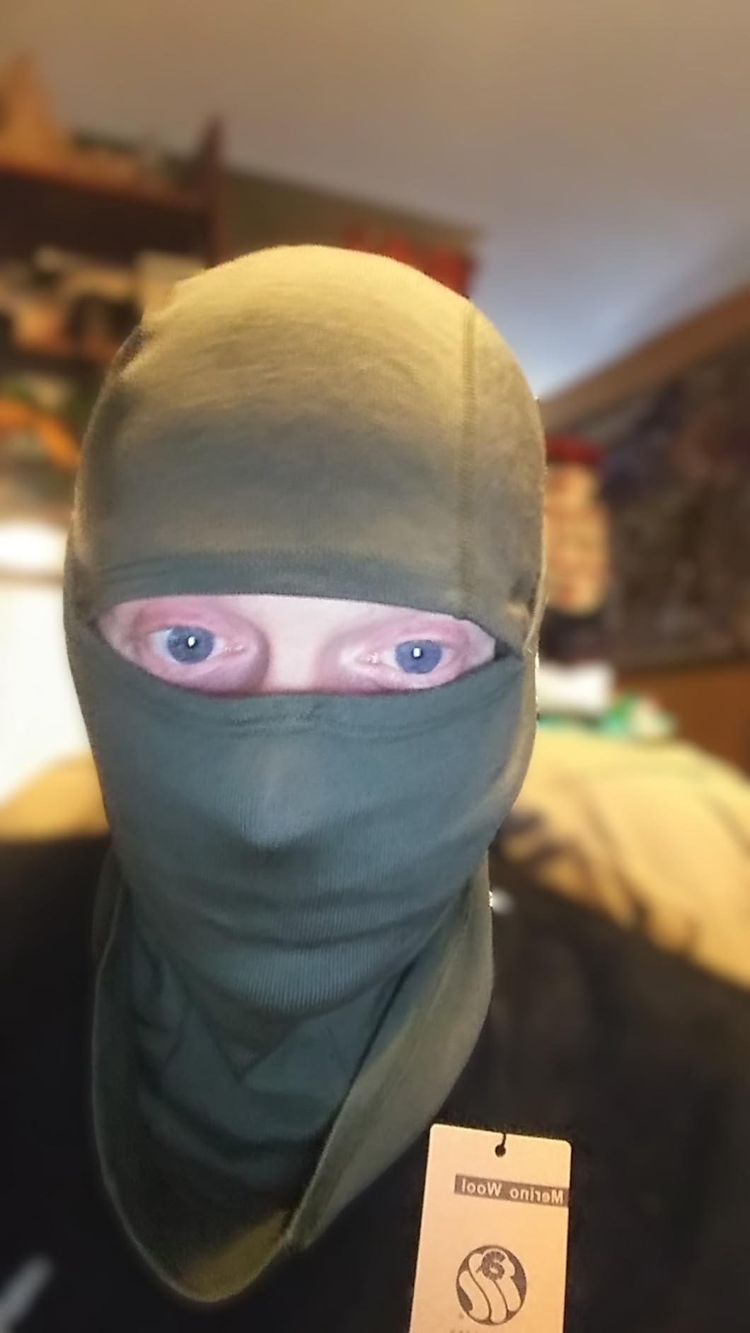 100% Merino Wool Balaclava, Winter Warm Ski Mask for Men Women Cold Weather Gear customer photo 1