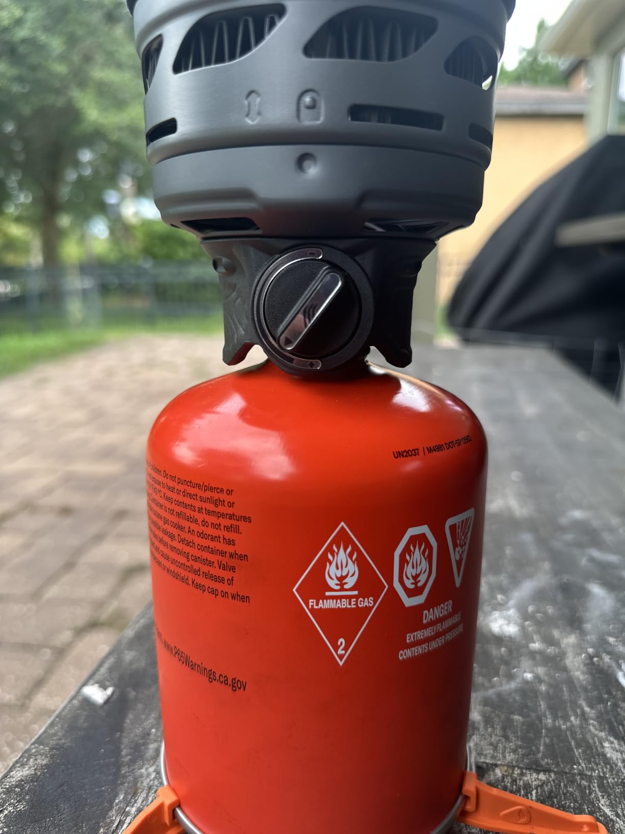 Jetboil Zip 0.8L Portable Fast Boil Stove with Easy-Turn Knob Igniter for Backpacking and Camping, Propane/Isobutane Burner customer photo 2