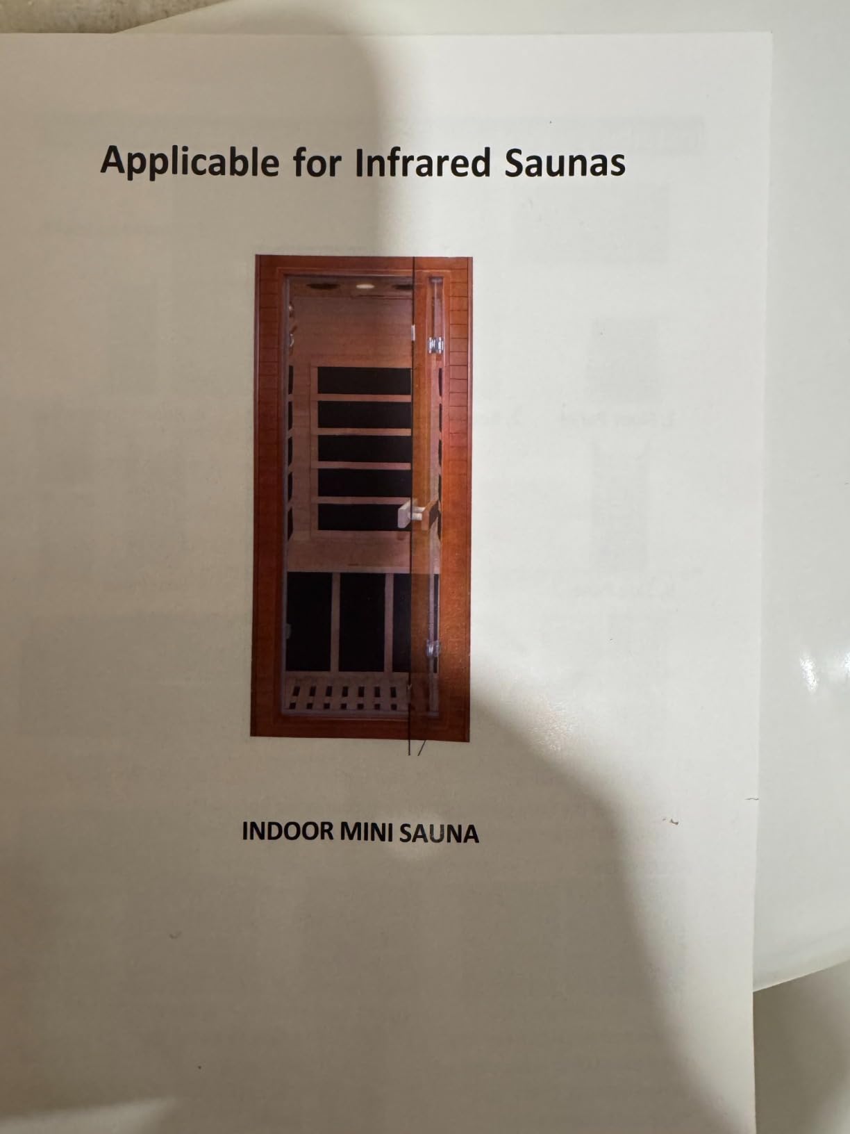 1-Person Low EMF Far Infrared Sauna, Canadian Hemlock, 1350W 110V Fast Heat-Up, Compact Dry Sauna, 32x34x67 for Home Use customer photo 2