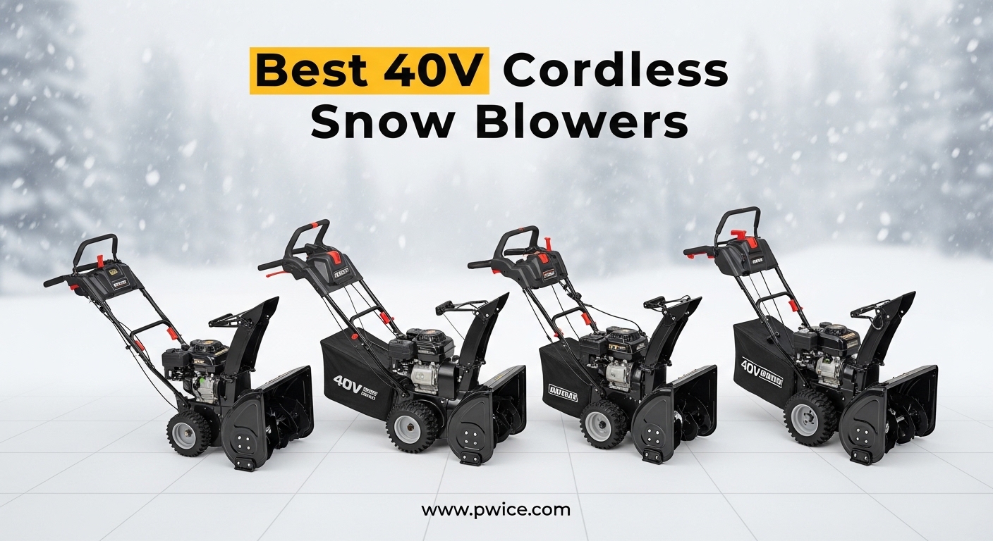 Best 40V Cordless Snow Blowers