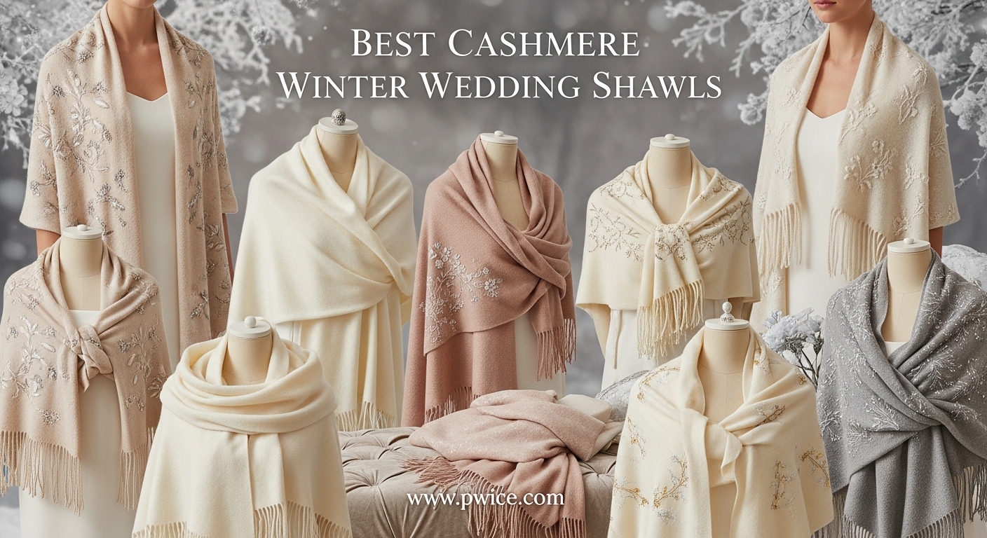 Best Cashmere Winter Wedding Shawls