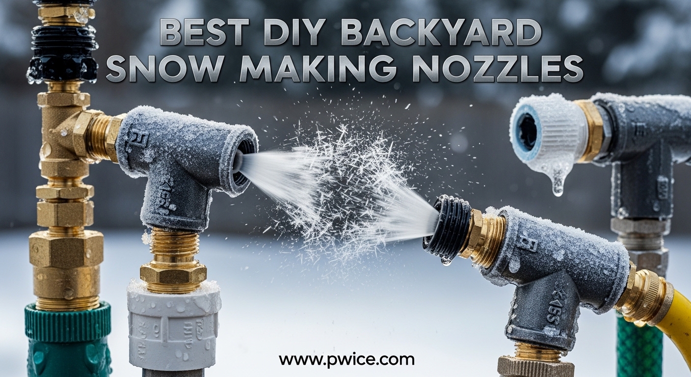 Best DIY Backyard Snow Making Nozzles