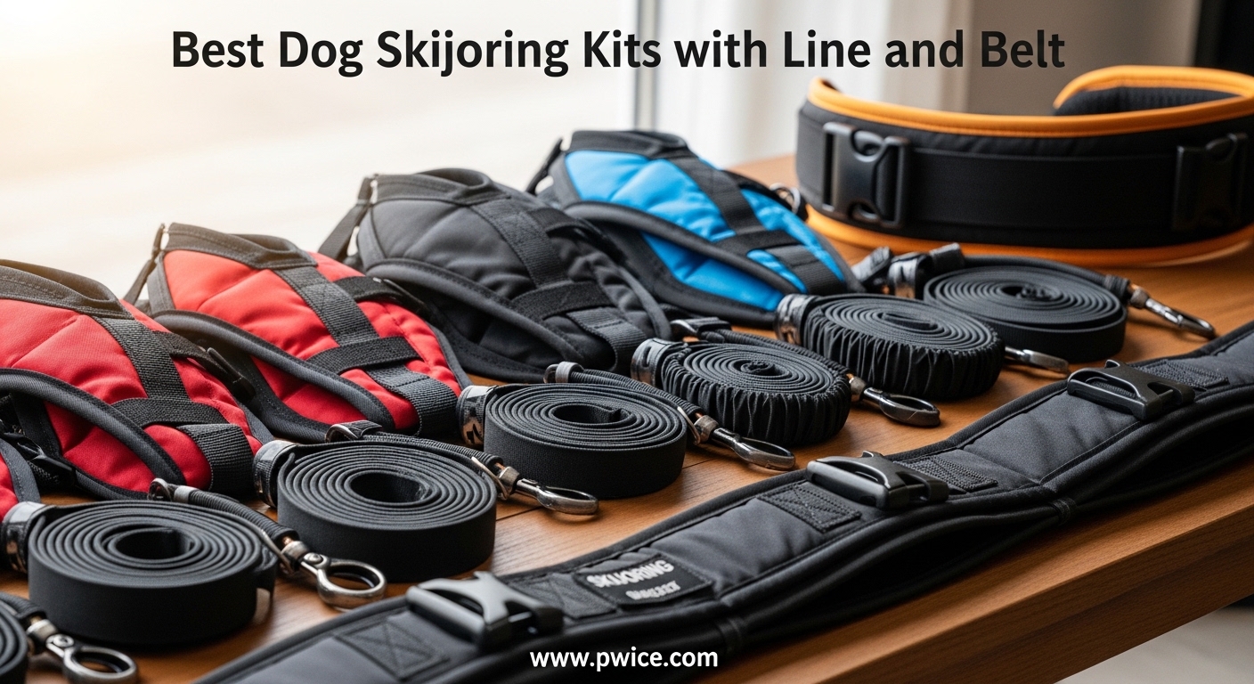 Best Dog Skijoring Kits with Line and Belt