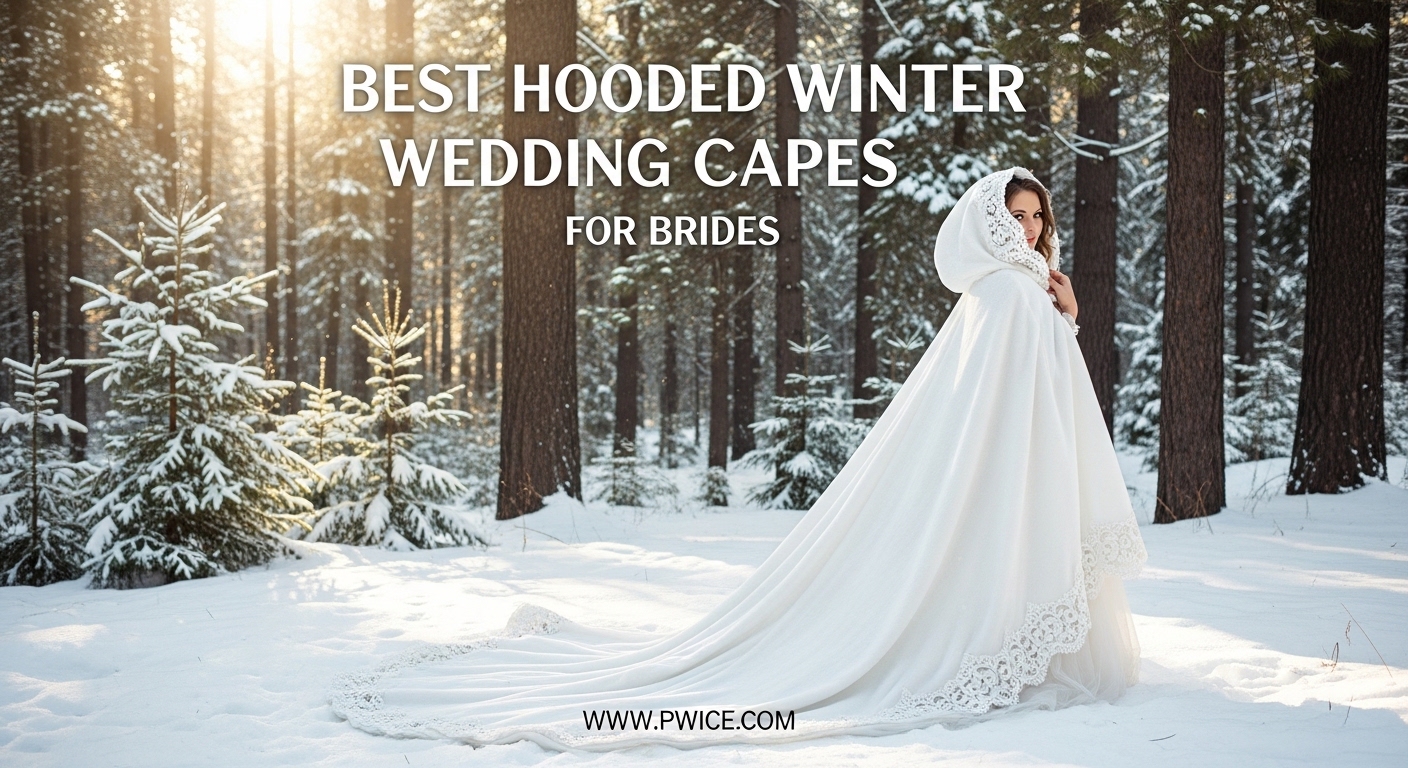 Best Hooded Winter Wedding Capes for Brides