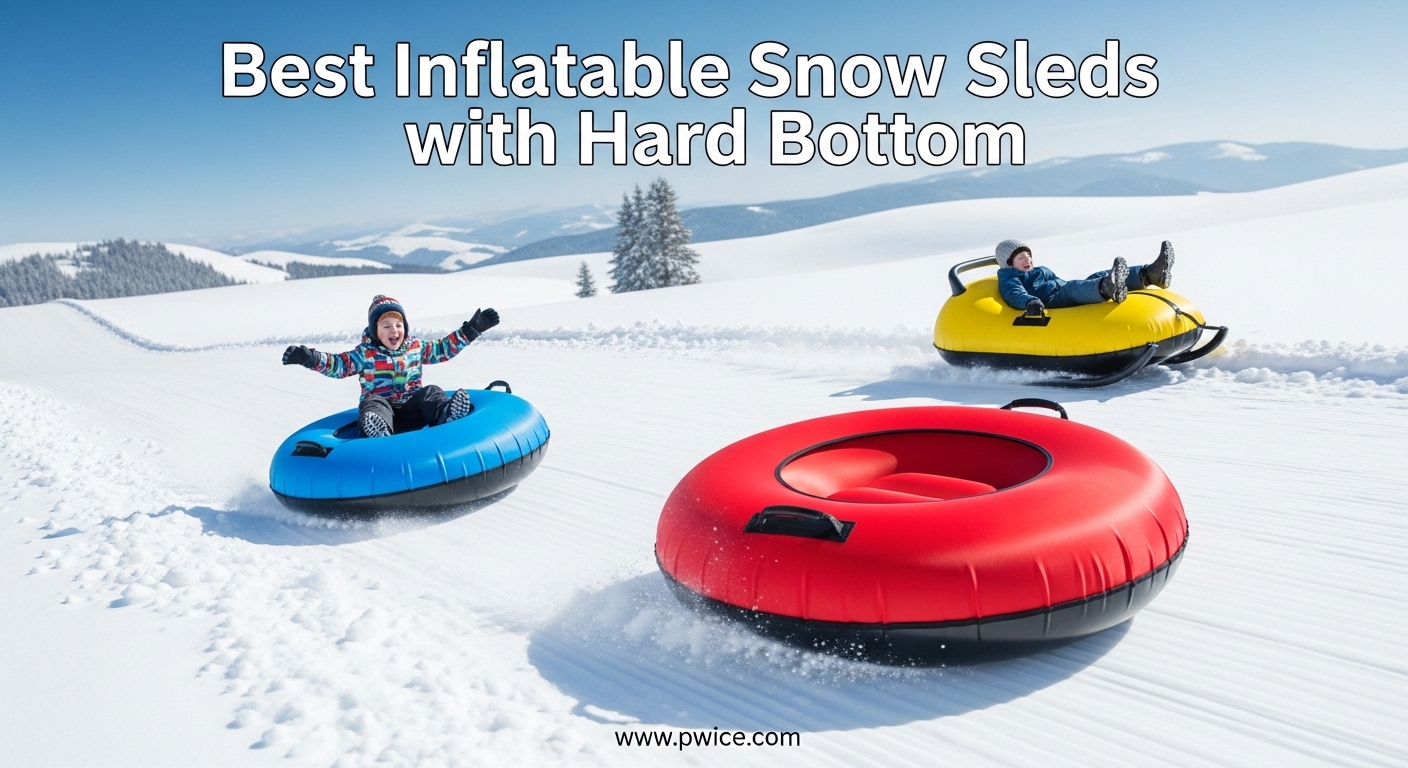 Best Inflatable Snow Sleds with Hard Bottom