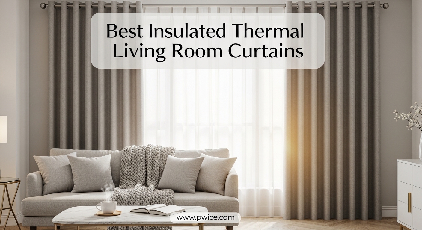 Best Insulated Thermal Living Room Curtains