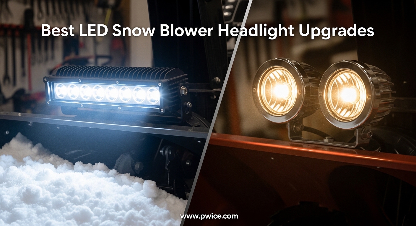 Best LED Snow Blower Headlight Upgrades