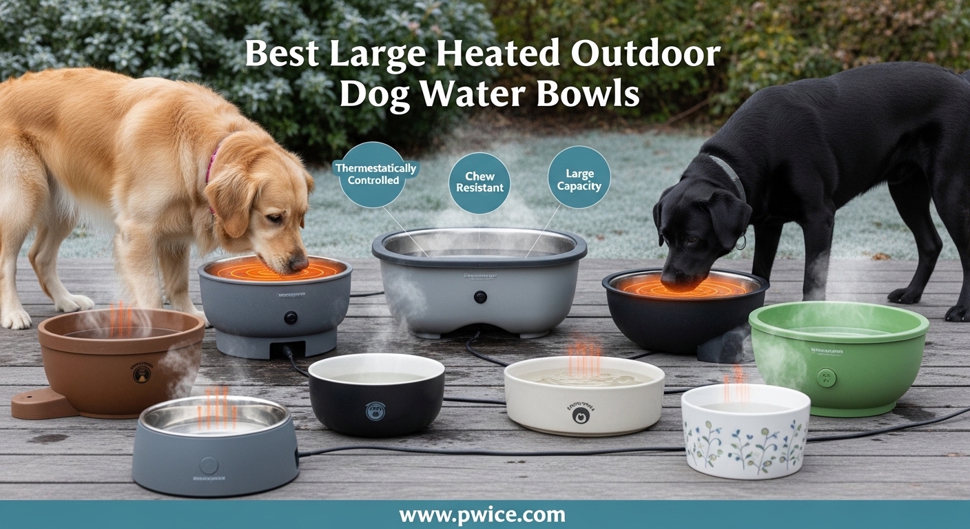 Best Large Heated Outdoor Dog Water Bowls