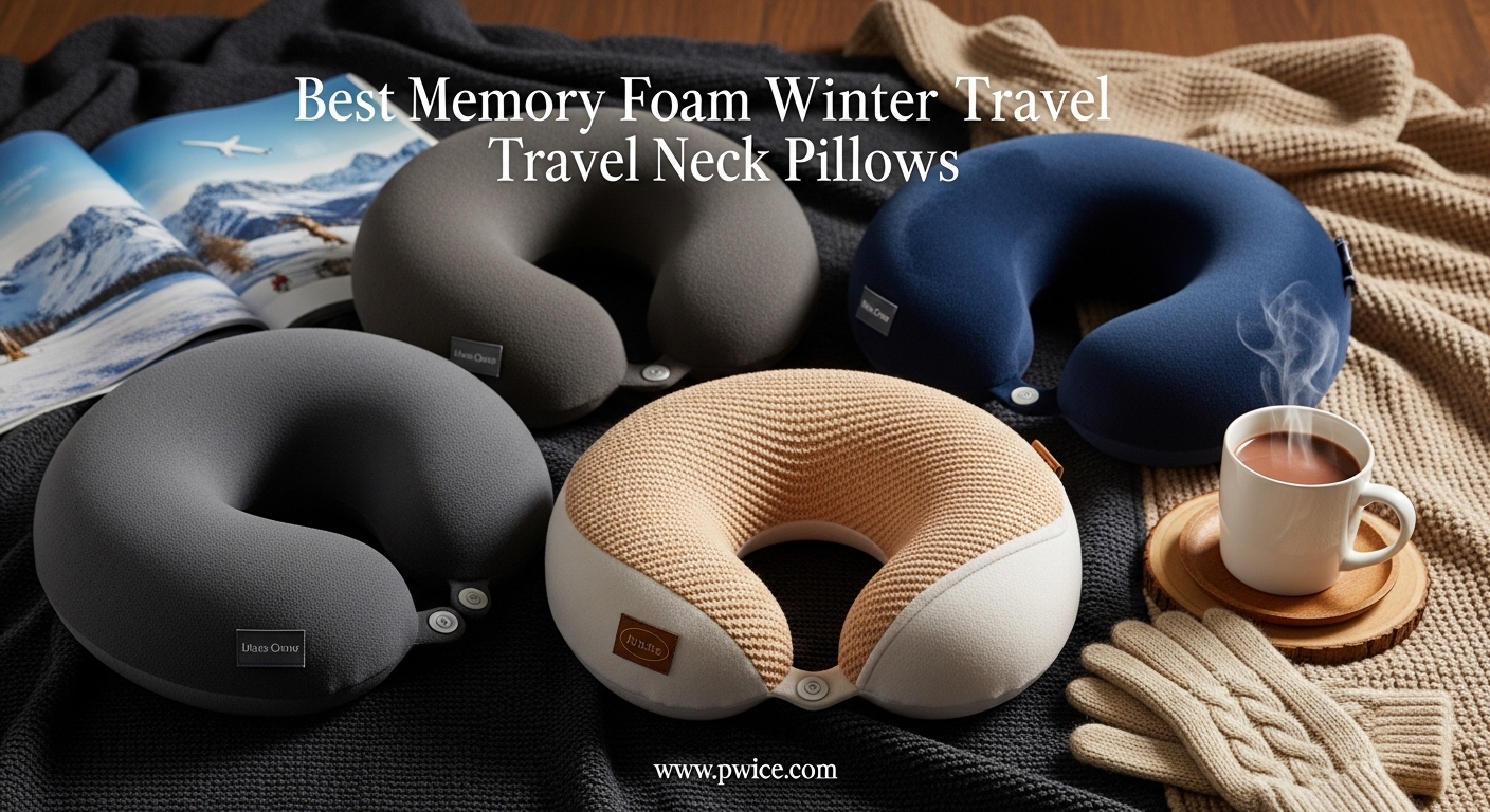 Best Memory Foam Winter Travel Neck Pillows