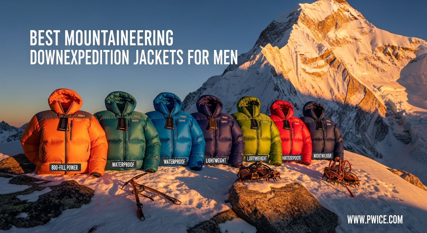 Best Mountaineering Down Expedition Jackets for Men
