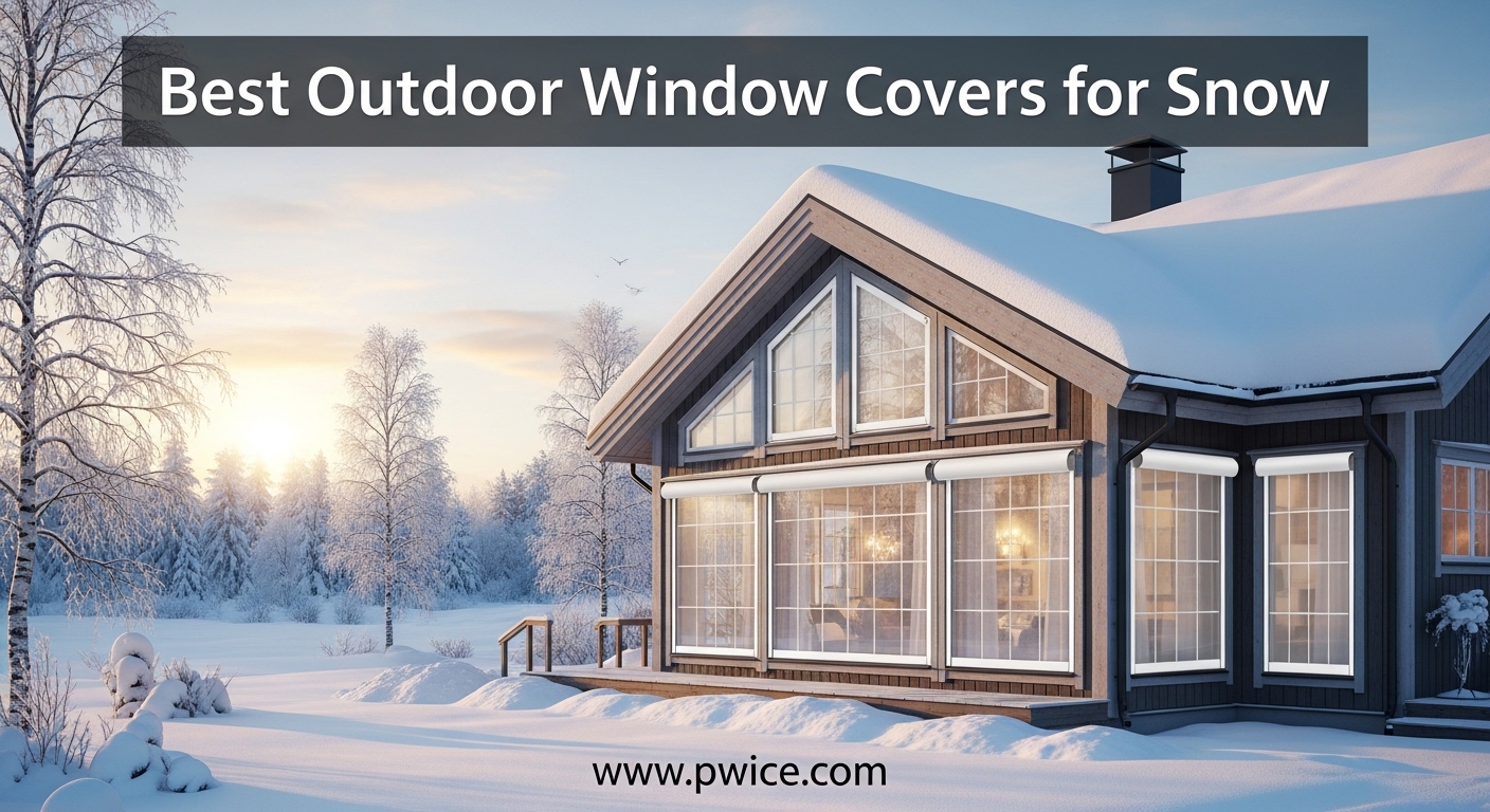 Best Outdoor Window Covers for Snow