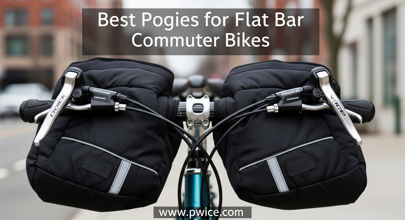 Best Pogies for Flat Bar Commuter Bikes