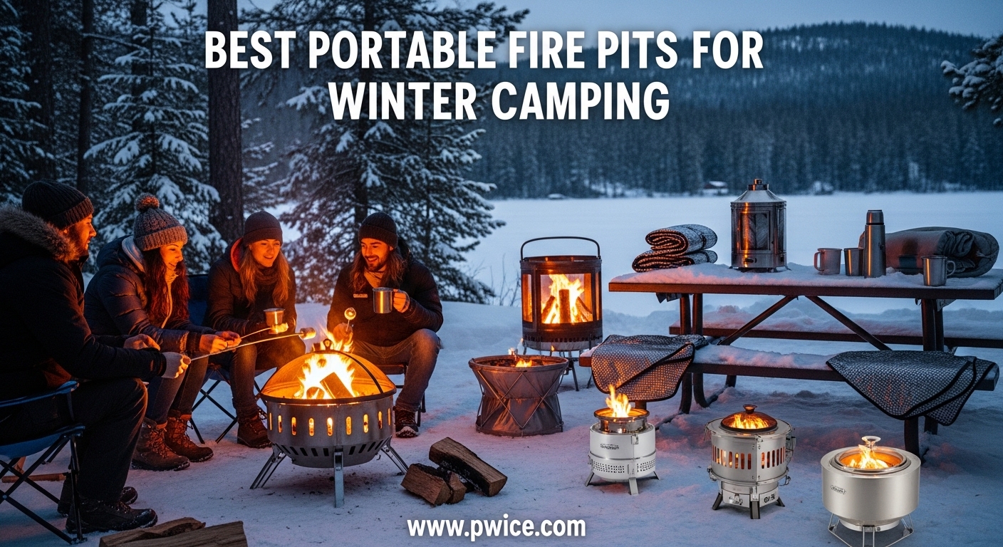 Best Portable Fire Pits for Winter Camping