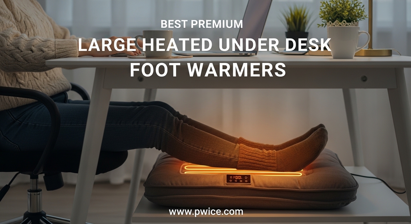 Best Premium Large Heated Under Desk Foot Warmers