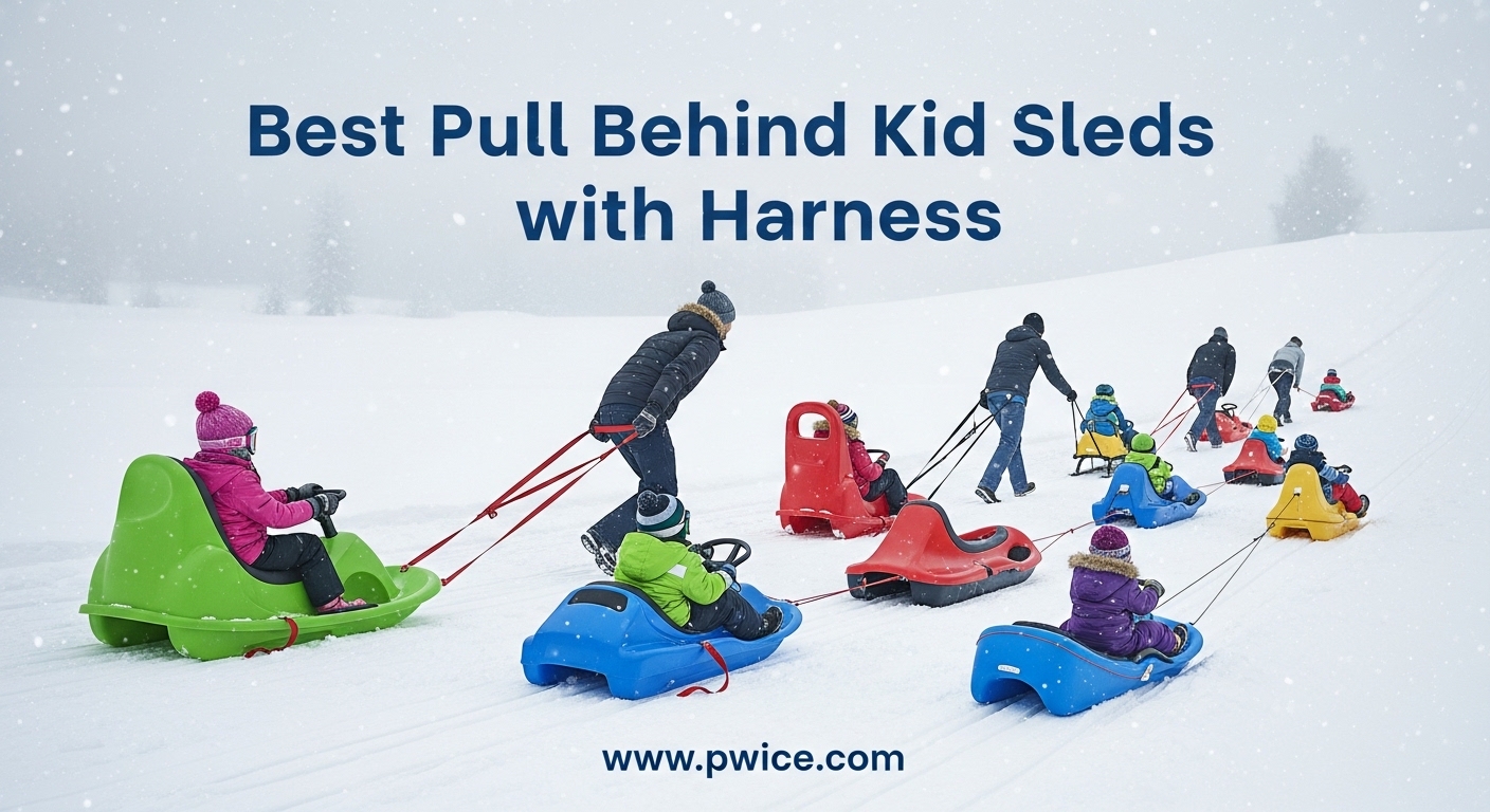 Best Pull Behind Kid Sleds with Harness