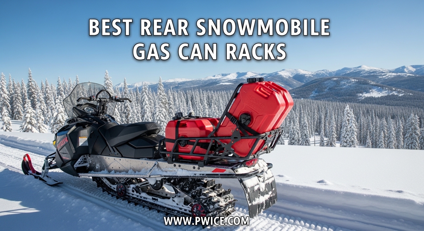 Best Rear Snowmobile Gas Can Racks