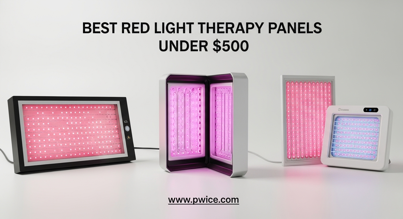 Best Red Light Therapy Panels Under 500