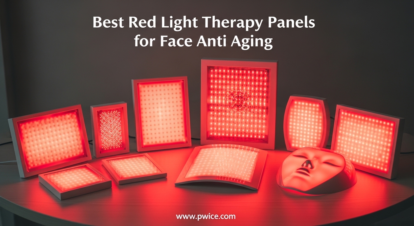 Best Red Light Therapy Panels for Face Anti Aging