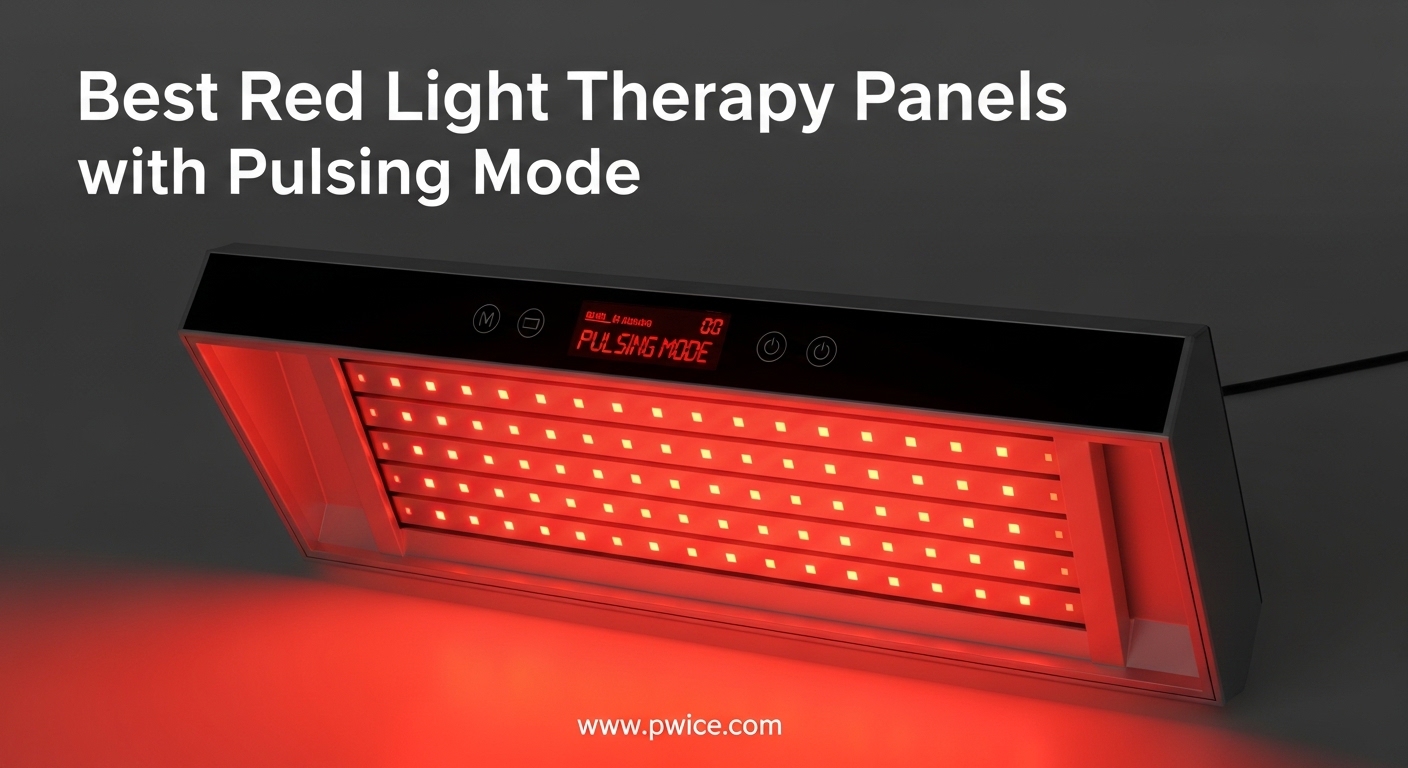 Best Red Light Therapy Panels with Pulsing Mode