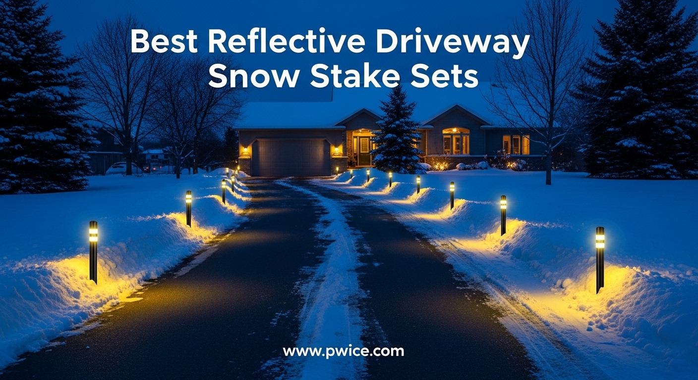 Best Reflective Driveway Snow Stake Sets