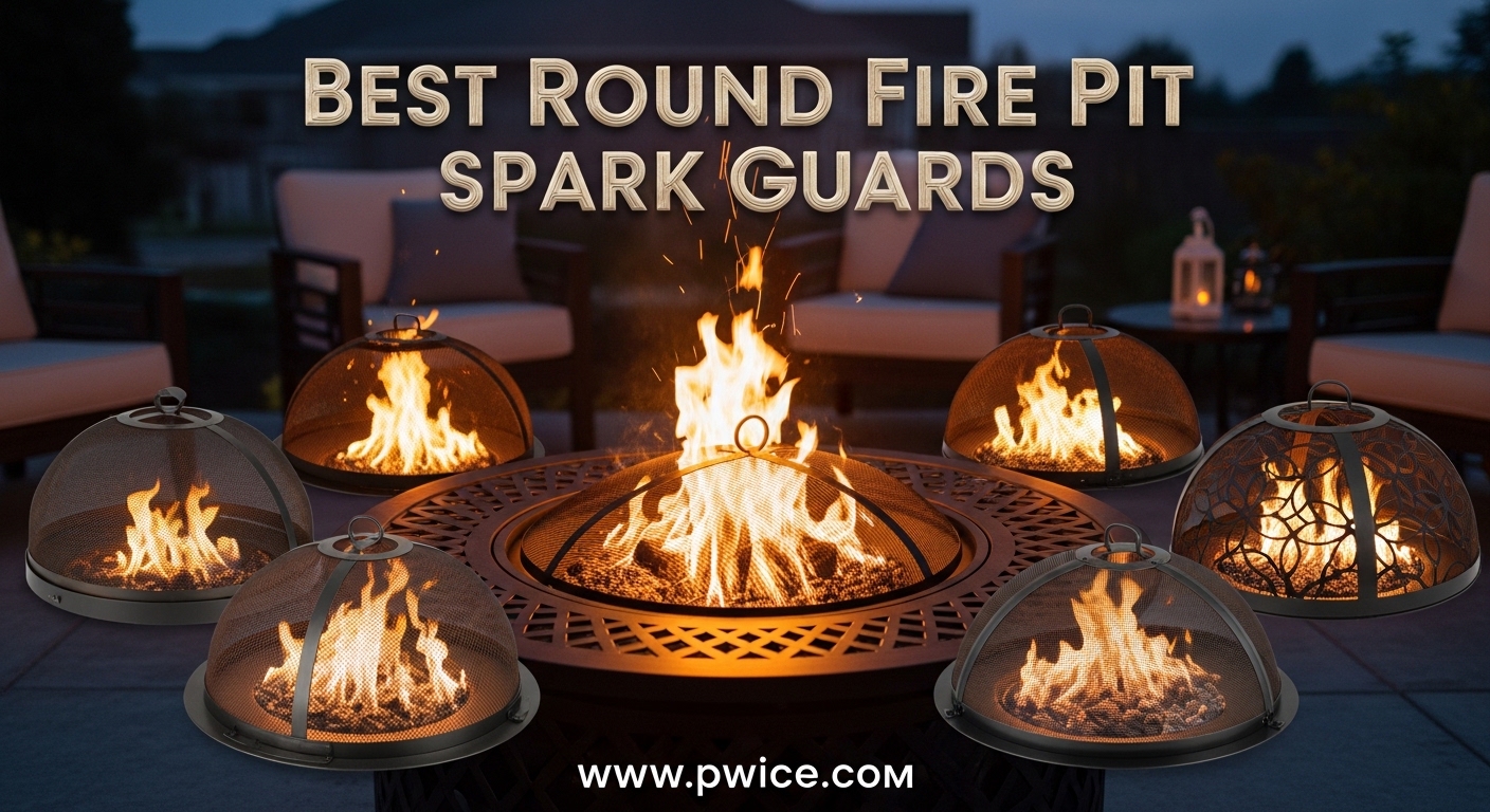Best Round Fire Pit Spark Guards