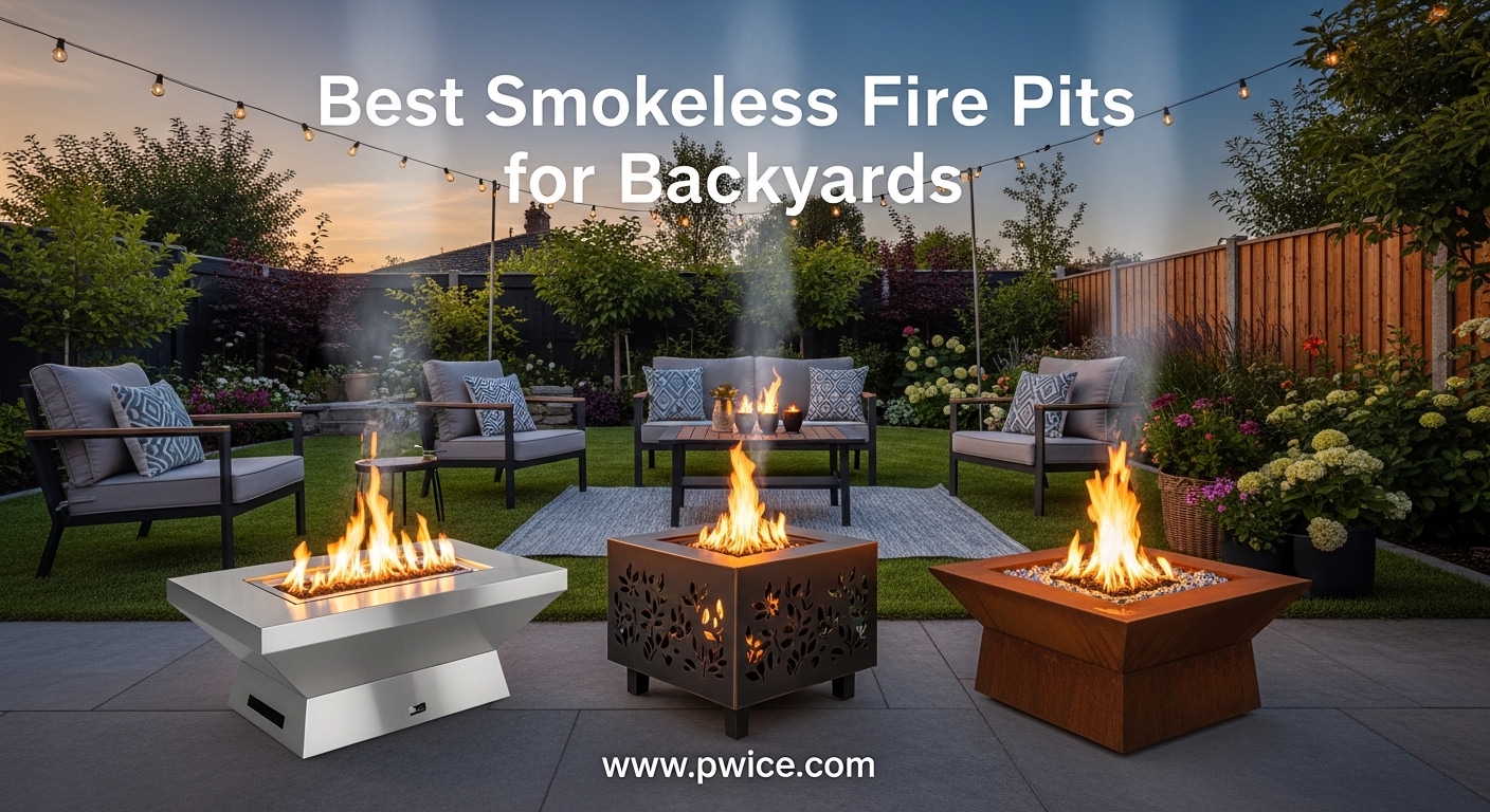 Best Smokeless Fire Pits for Backyards