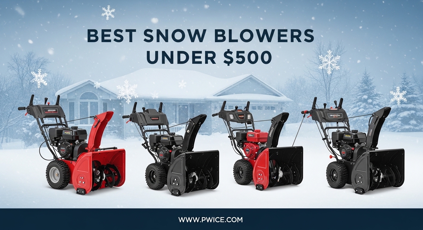 Best Snow Blowers Under 500