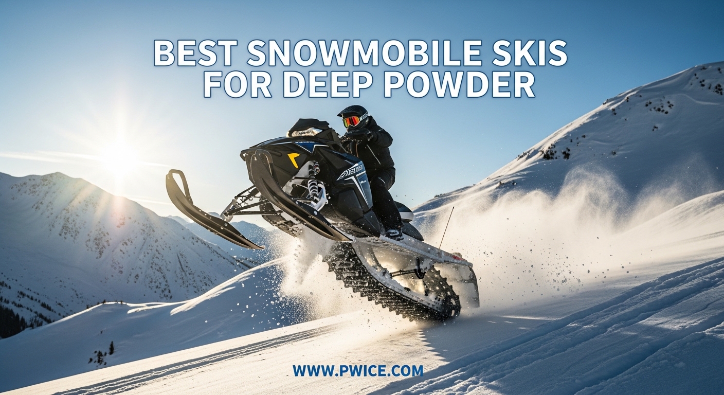 Best Snowmobile Skis for Deep Powder