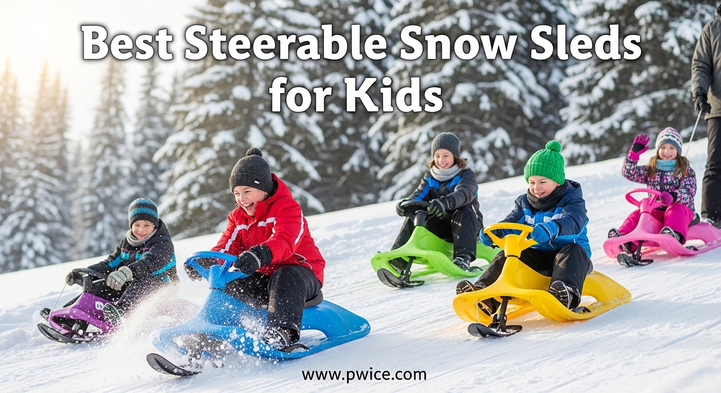 Best Steerable Snow Sleds for Kids