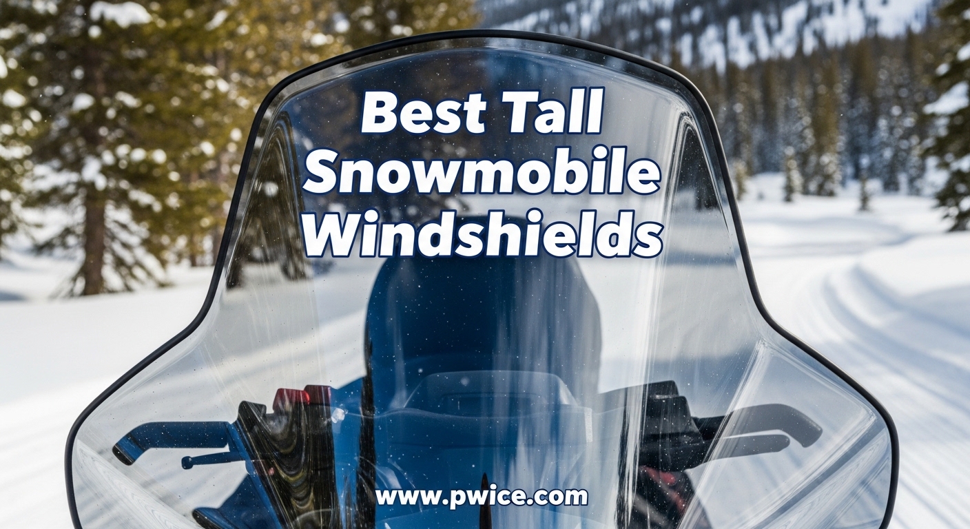 Best Tall Snowmobile Windshields