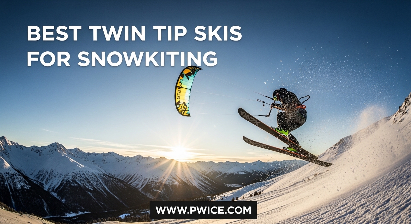 Best Twin Tip Skis for Snowkiting