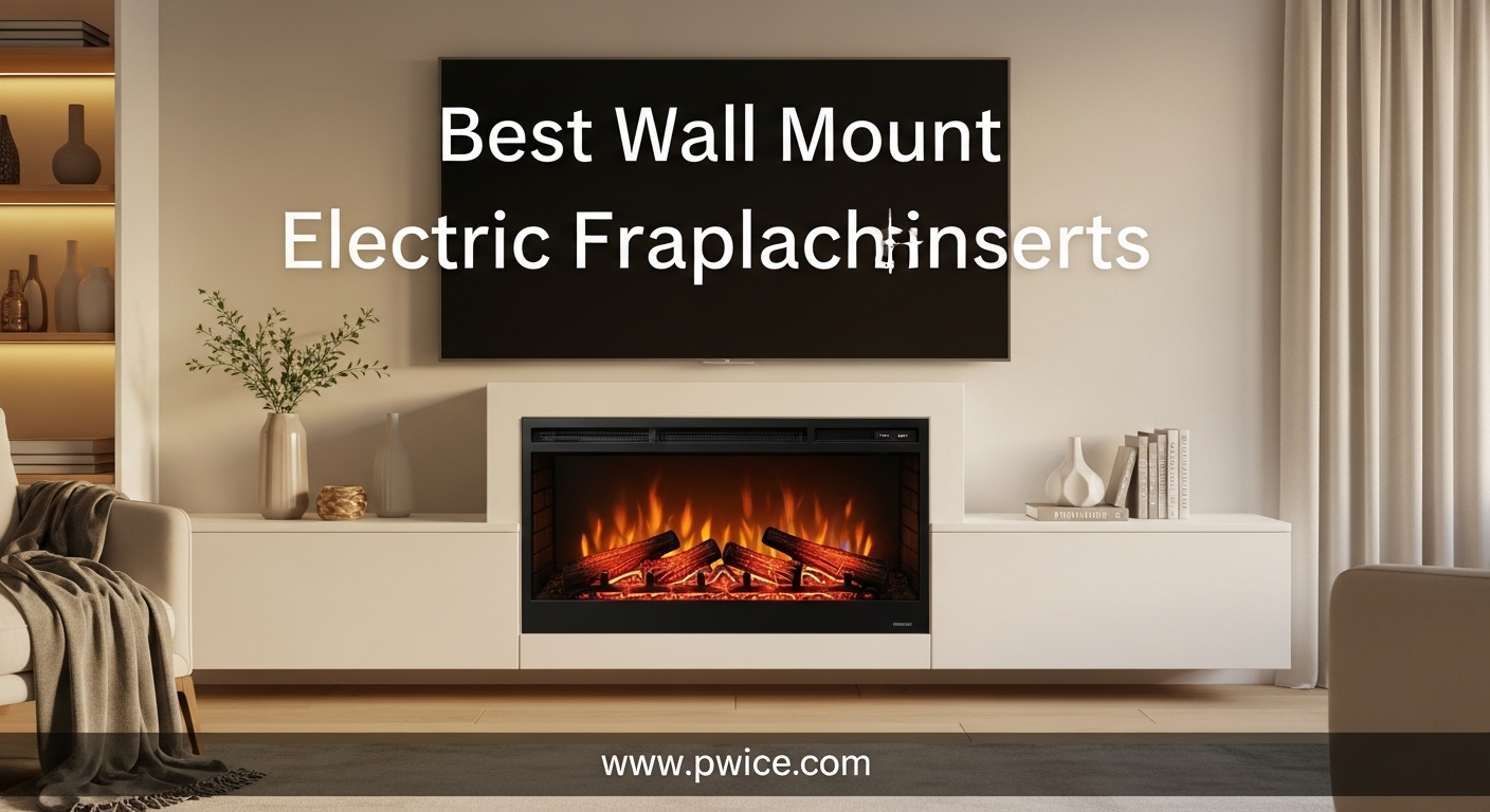 Best Wall Mount Electric Fireplace Inserts