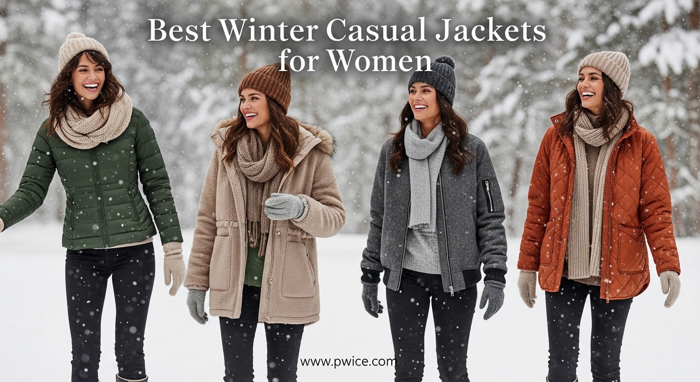 Best Winter Casual Jackets for Women