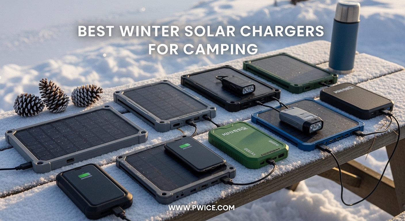 Best Winter Solar Chargers for Camping